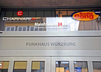 Funkhaus Würzburg Eingang