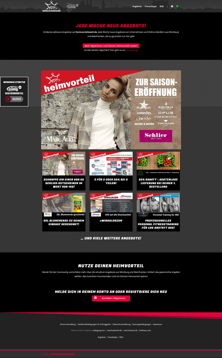 Mainfranken24.de Homepage: Die Startseite